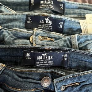 Hollister jeans size 11